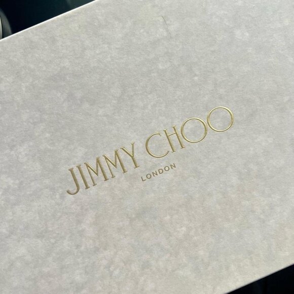 Jimmy Choo Romy 100MM Dusty Glitter Pointy Toe Pumps
